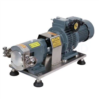 초콜릿을위한 뜨거운 물 재킷 로터 로브 펌프